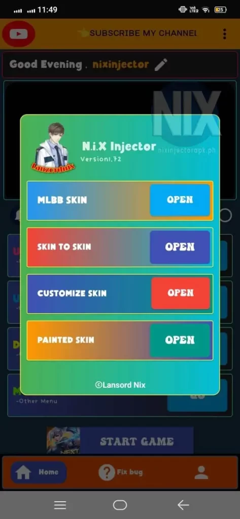 4 Nix Injector Apk